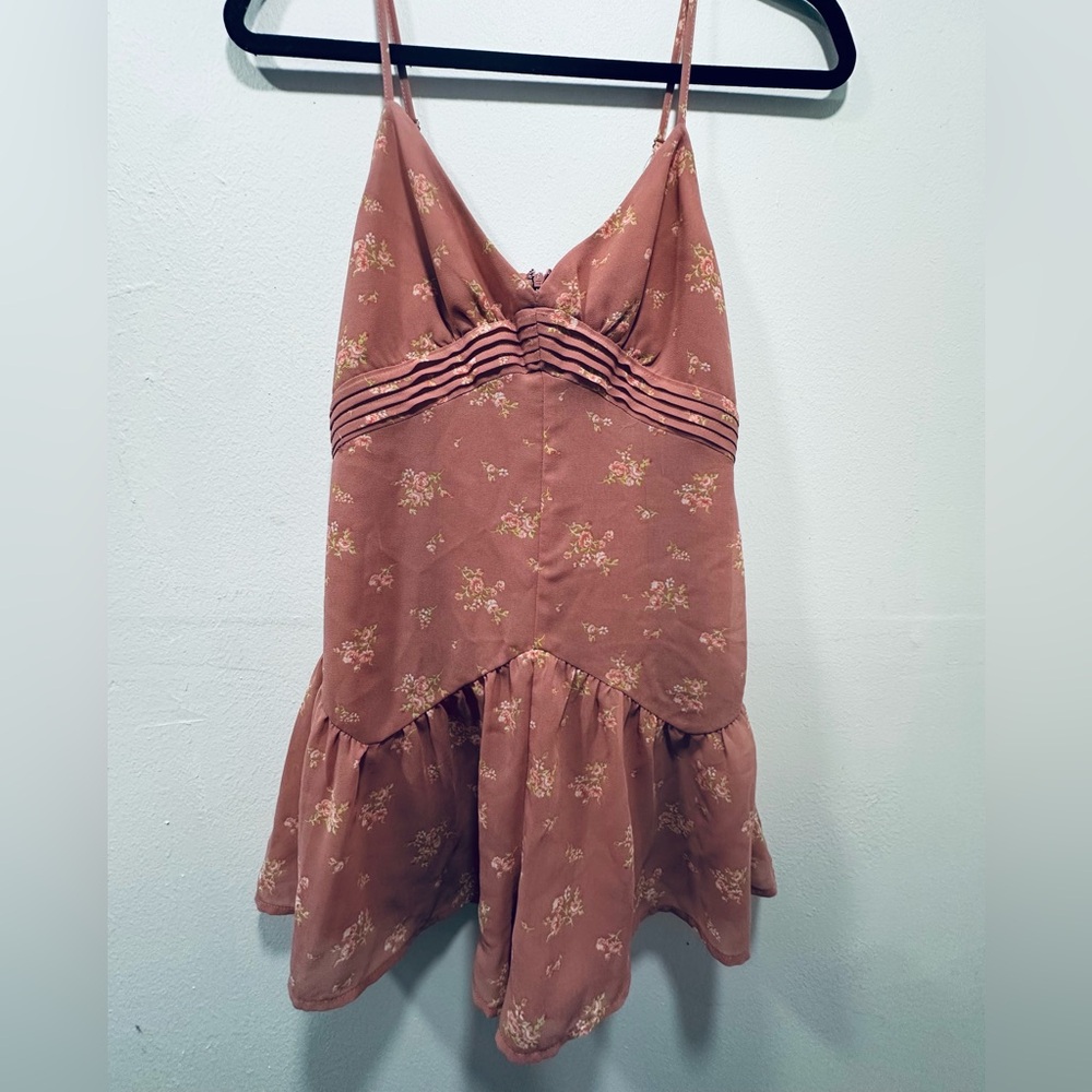 Forever 21 Mauve Floral Dress